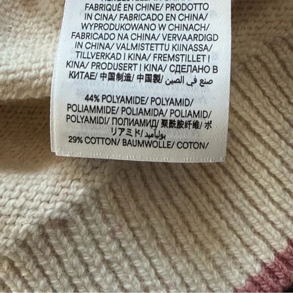 Mini Boden Fair Isle Skiing Mice Sweater Sz 6/7 - Picture 7 of 7